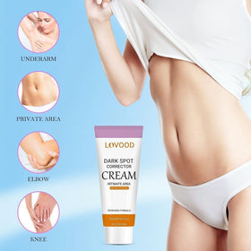 LOVOOD cream texture close-up highlighting smooth, fast-absorbing formula benefit