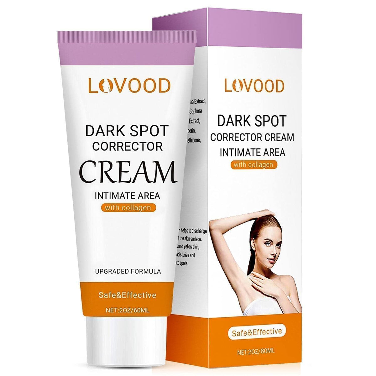 LOVOOD front packaging showing tube and brand for clear identification and trust