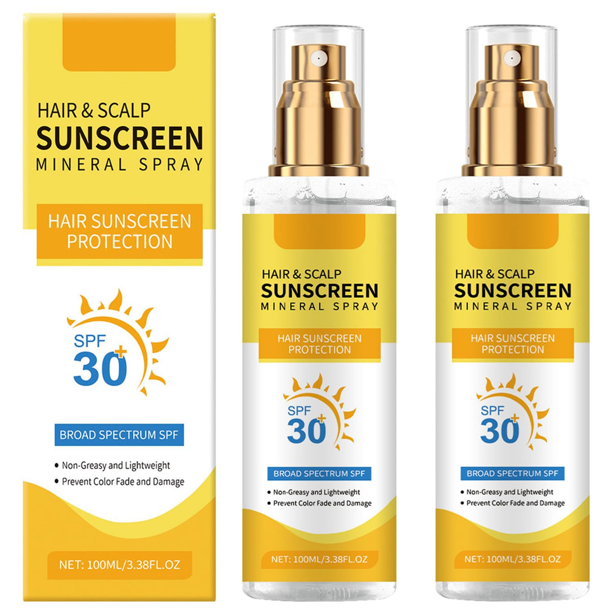 LOYOTICE front packaging showing SPF 30 protection and color-lock claim