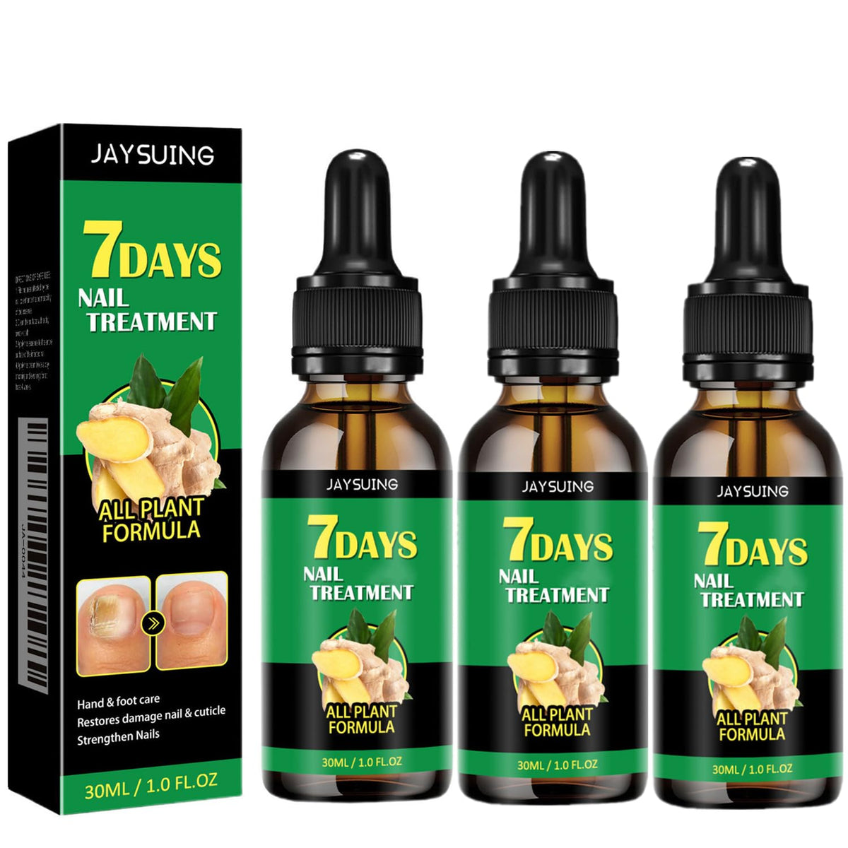 LOYOTICE front packaging showing serum bottles and branding for easy identification and trust
