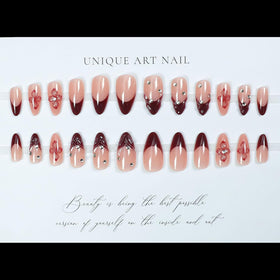 LPOODDNU layout of 24 nails in ten sizes for precise size matching