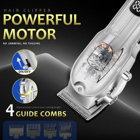 LQT stainless steel clipper blade detail for smooth, snag-free cutting