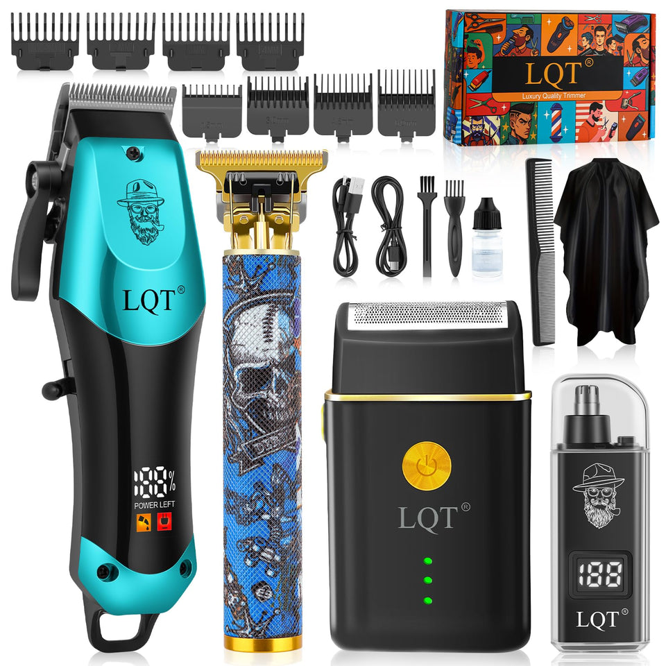 LQT clipper front view showing ergonomic grip and compact design benefit