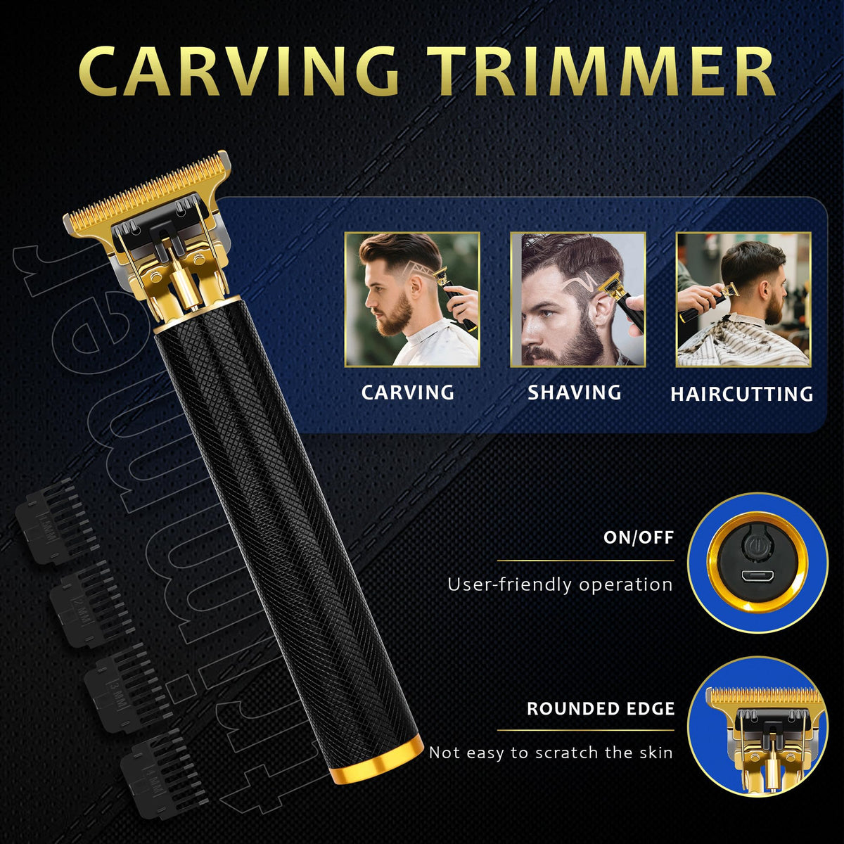 LQT foil shaver and nose trimmer paired for smooth finishing and safe trimming