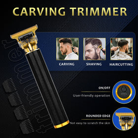 LQT foil shaver and nose trimmer paired for smooth finishing and safe trimming