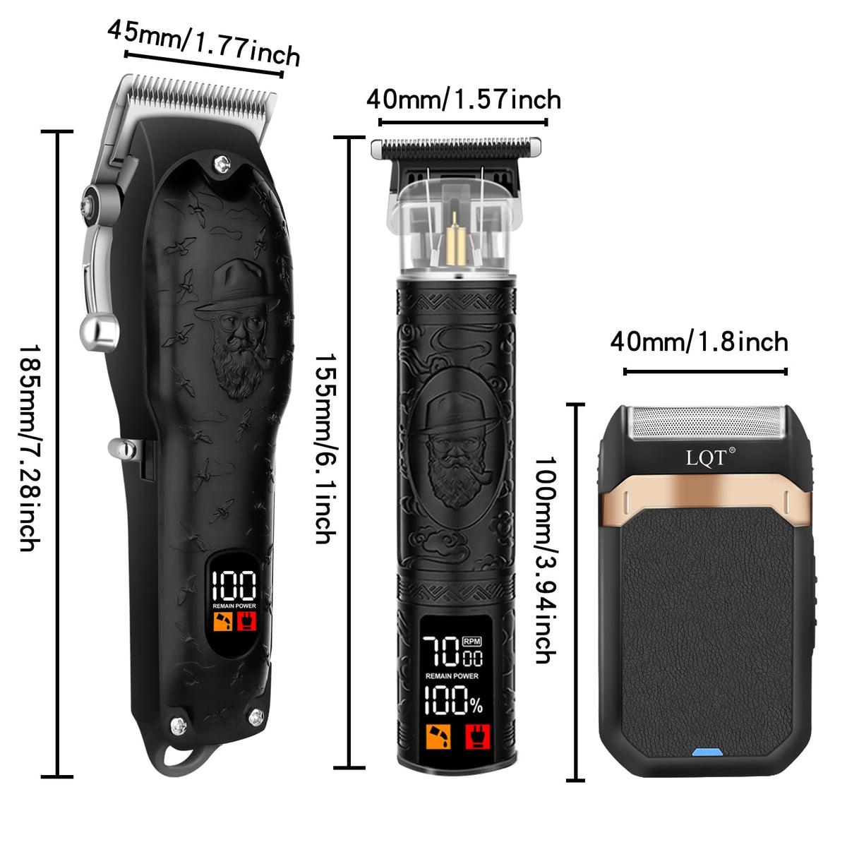 LQT packaging lifestyle showing kit as a gift-ready set with grooming convenience