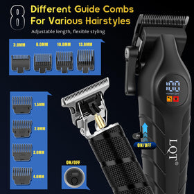 LQT complete grooming set in travel case for organized portability