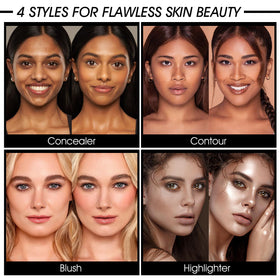 LSxia soft brush detail included for precise application and easy blending