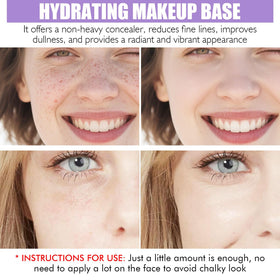 LSxia creamy texture closeup revealing lightweight blendability and hydration