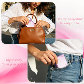 LTIYV next to coin showing compact size for easy portability