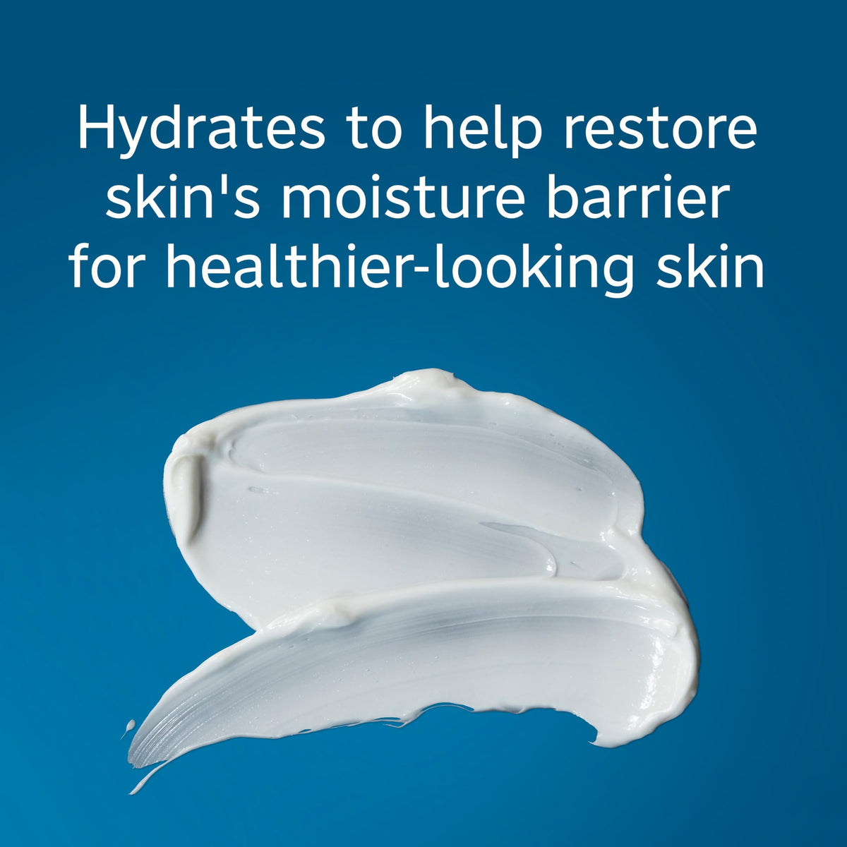 Lubriderm ingredient label highlighting Pro-Ceramide and shea butter benefits