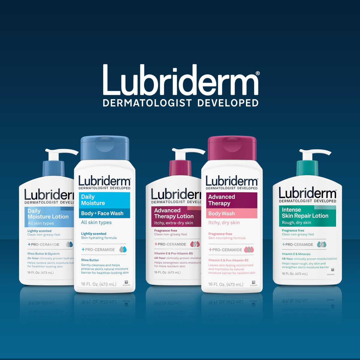Close-up shea butter texture illustrating Lubriderm moisturizing ingredient