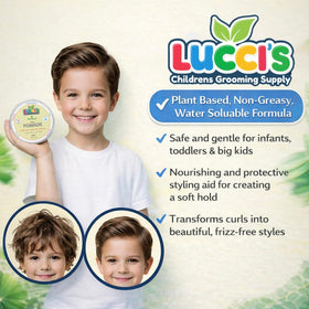 LUCCI’S CHILDRENS GROOMING SUPPLY close-up texture of creamy plant-based paste