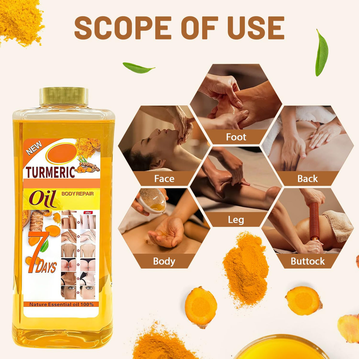 Lucift Soft 7 oil texture close-up on skin showing lightweight absorption benefit