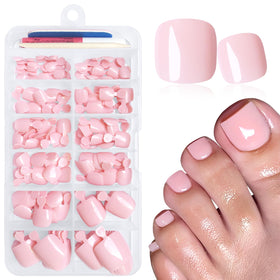 LuckForever front packaging showing kit contents and quick pedicure benefits