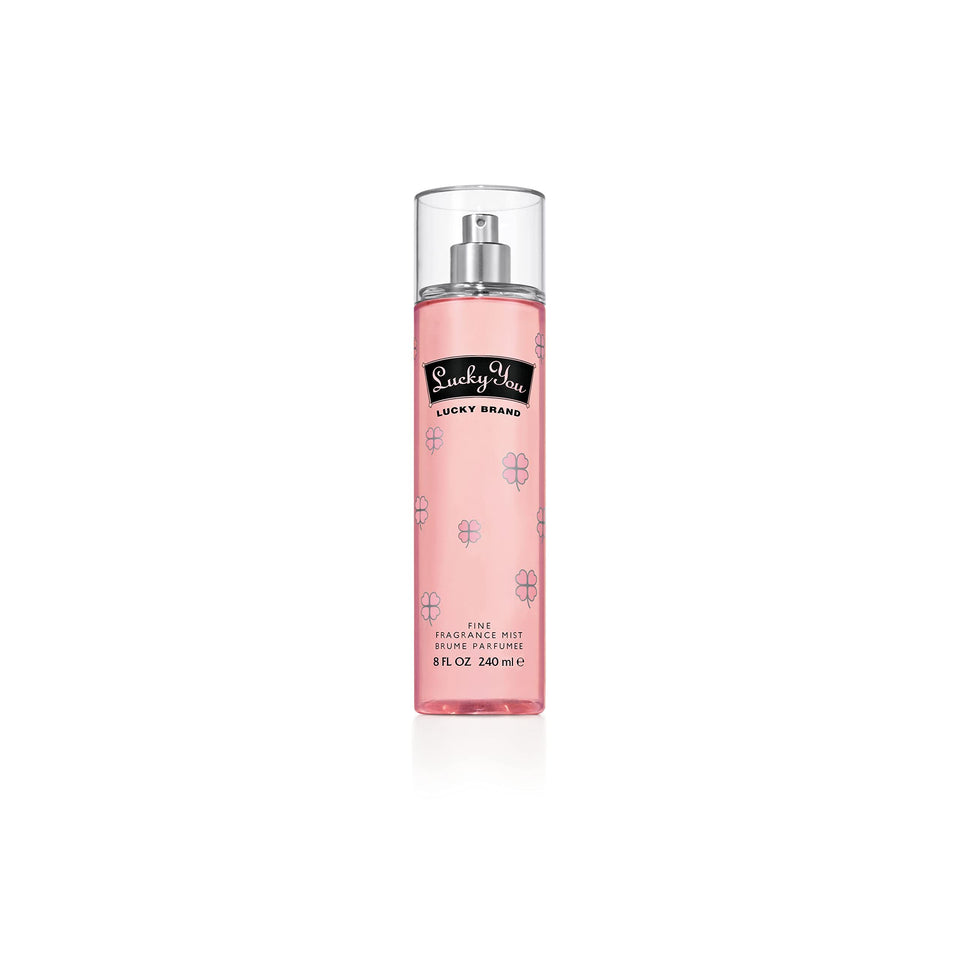 Lucky Brand Lucky You front packaging showing bottle and label, inviting bright scent