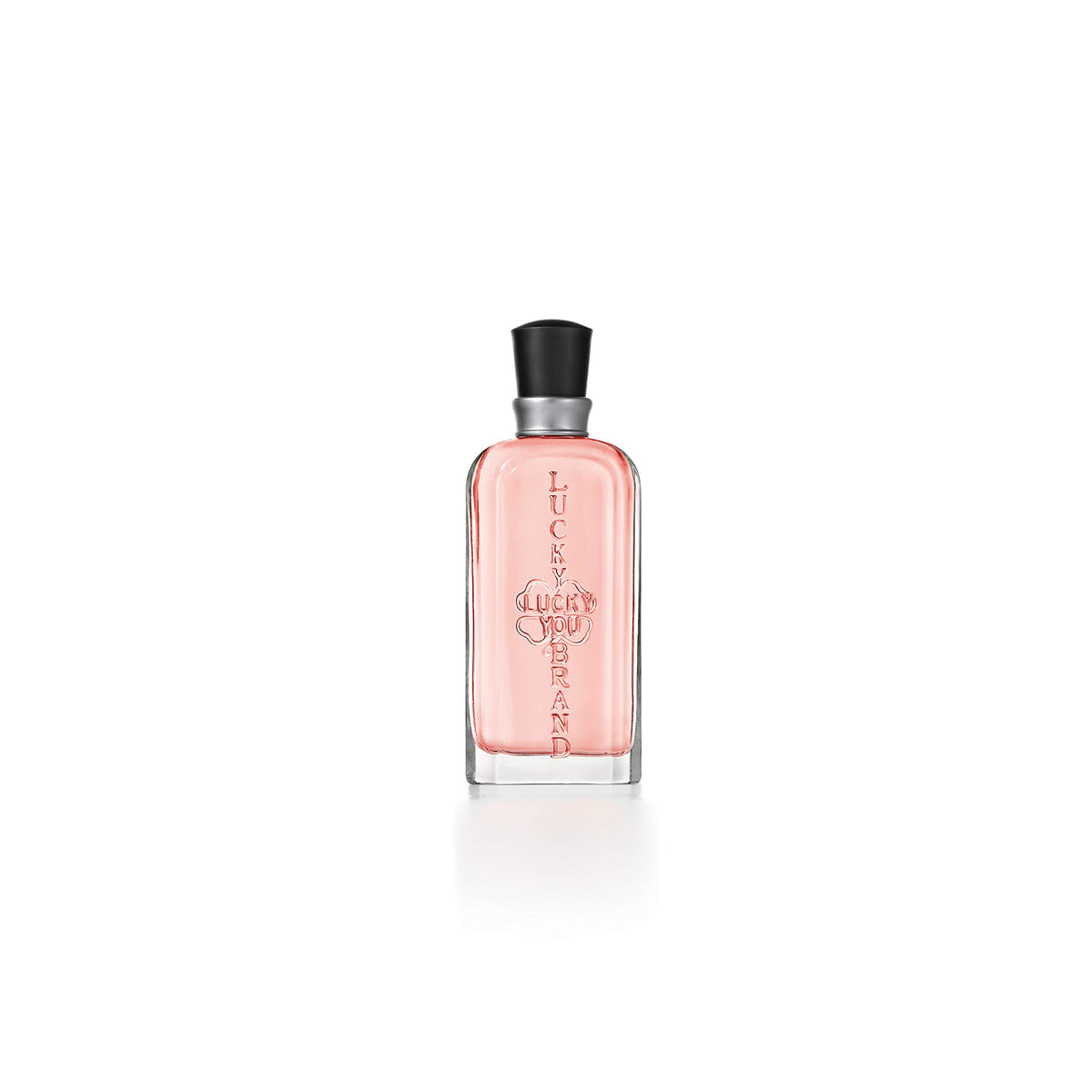 Lucky Brand side profile of Lucky You bottle highlighting clean silhouette