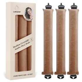 Luckybear front packaging showing three khaki jumbo rods and easy storage benefit