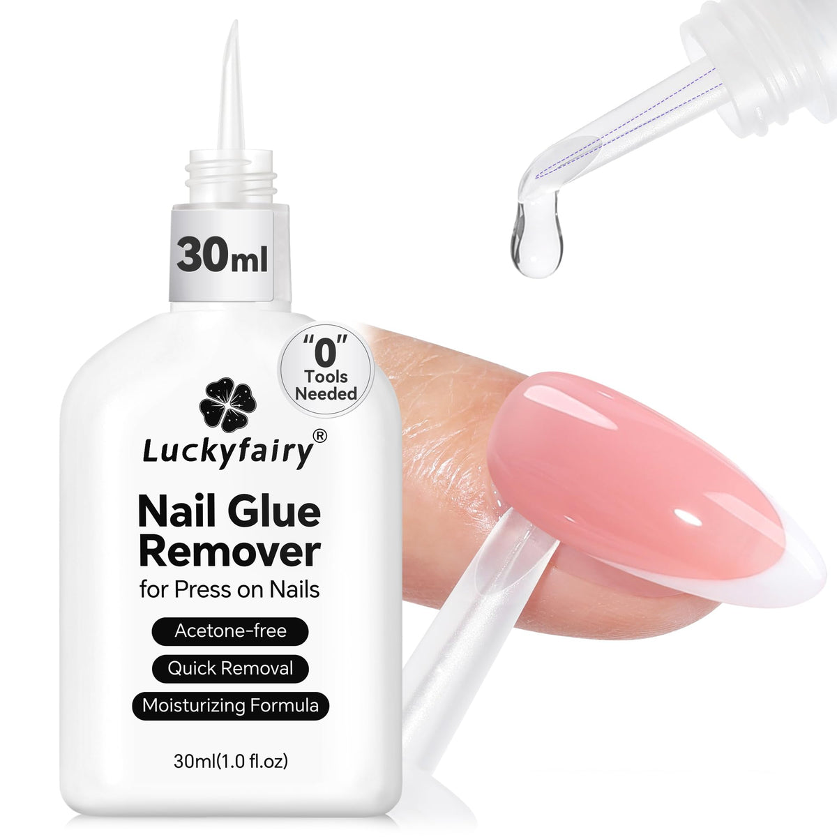 Luckyfairy front bottle shot showing 30ml label and compact travel-friendly design