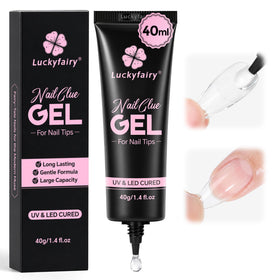 Luckyfairy front packaging showing 40ml value size and professional use benefits