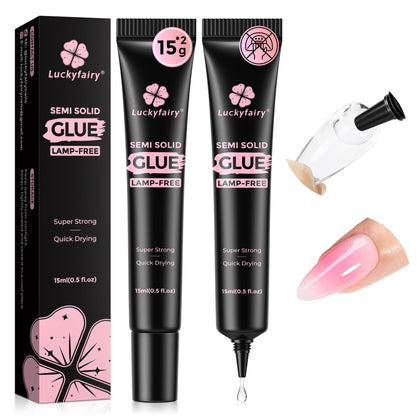 Luckyfairy front packaging showing two 15g tubes and benefits