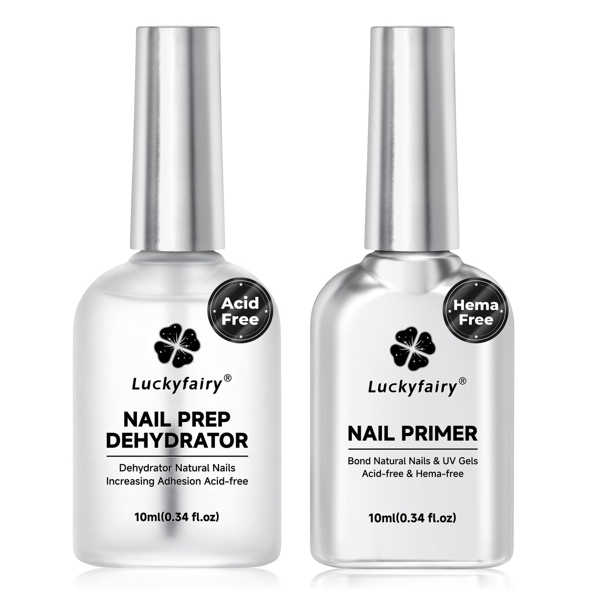 Luckyfairy front packaging showing kit contents and benefit of stronger adhesion
