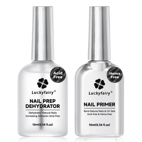 Luckyfairy front packaging showing kit contents and benefit of stronger adhesion