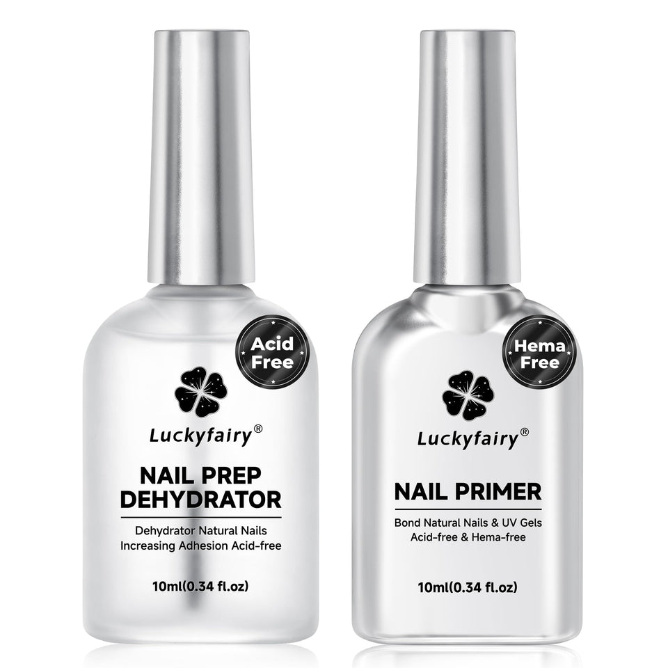 Luckyfairy front packaging showing kit contents and benefit of stronger adhesion