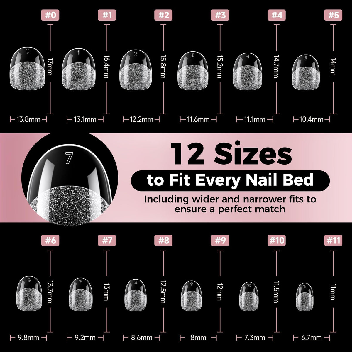Luckyfairy gel polish finish example highlighting smooth art-ready canvas