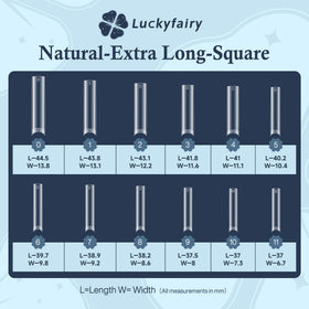 luckyfairy lifestyle salon scene with polished extensions showcasing finished look