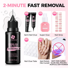 Luckyfairy micro-control tip closeup highlights precise, mess-free application