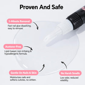 Luckyfairy pen in hand to show compact 10ml travel size