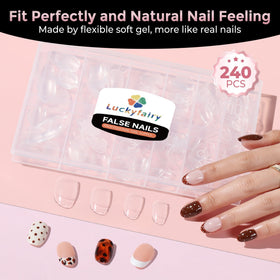 Luckyfairy salon workstation with tips ready for professional use