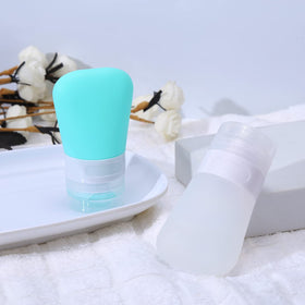 LUFEVRM bottles inside clear carry bag for easy security checks