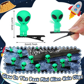 Luinabio close-up of resin alien figurine detail, durable and cute