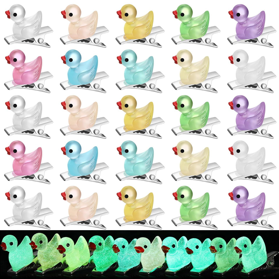 luinabio front packaging showing 30 colorful duck clips and set benefit