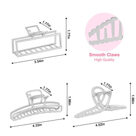 LUKACY side profile highlighting sturdy spring for strong long-hair hold