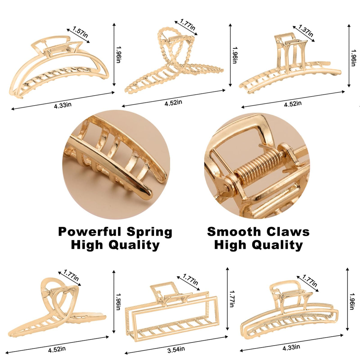 LUKACY clip held in hand to show 4-inch size and real-world scale