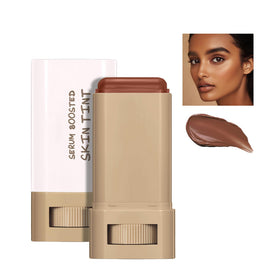 Lulesi front packaging of beauty balm stick showing sleek design and shade