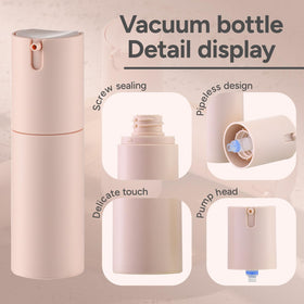 Lulupack bottle in hand for scale showing compact 1 oz size and easy portability