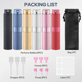 Lulupack six-piece set styled on a table to show complete kit and gift-ready presentation