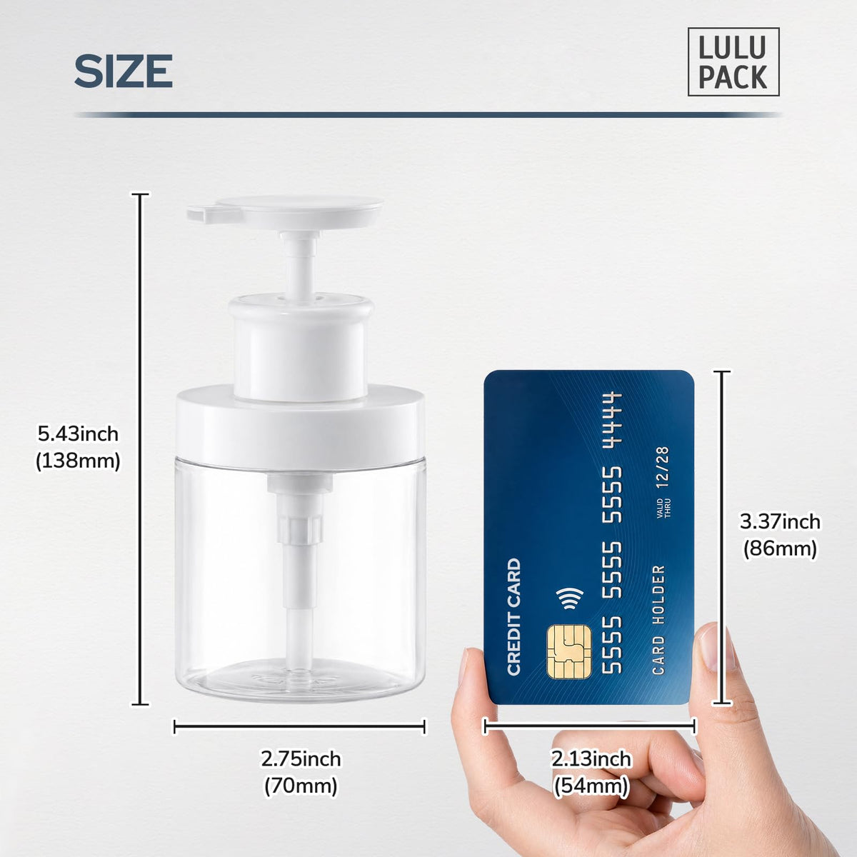 Lulupack wide-mouth open top showing easy filling and cleaning benefit
