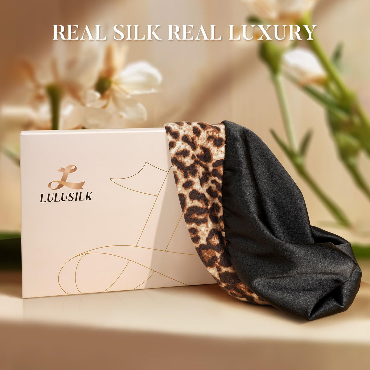 LULUSILK bonnet in gift box highlighting premium presentation and gifting benefit