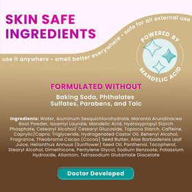 Lume being applied to underarm showing discreet odor control