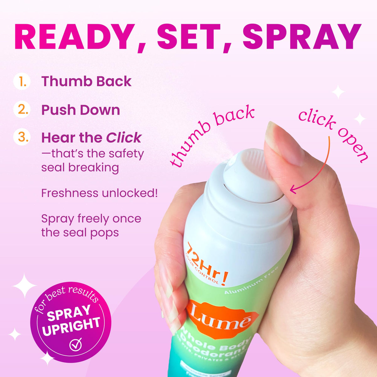Lume full-size and mini side by side emphasizing convenience and reliable whole-body freshness