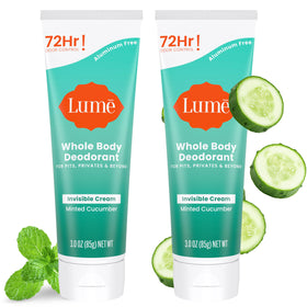 Lume tube front packaging showing product and pack benefit