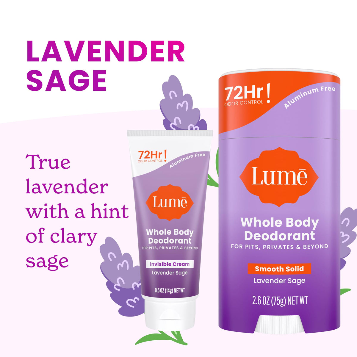 Lume invisible cream open tube showing creamy texture and quick absorption