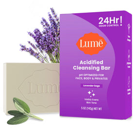 Lume Lavender Sage front packaging showing product and benefits