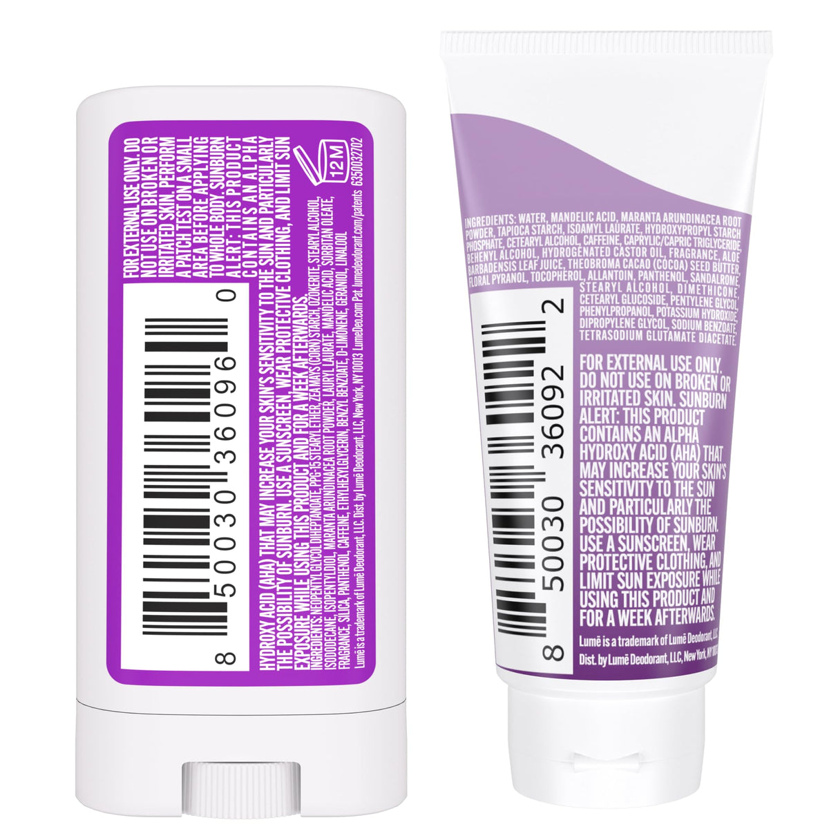 Lume Lavender Sage minis staged on vanity for subtle daily fragrance appeal
