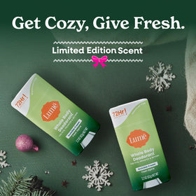 Lume on bathroom counter suggesting everyday routine convenience